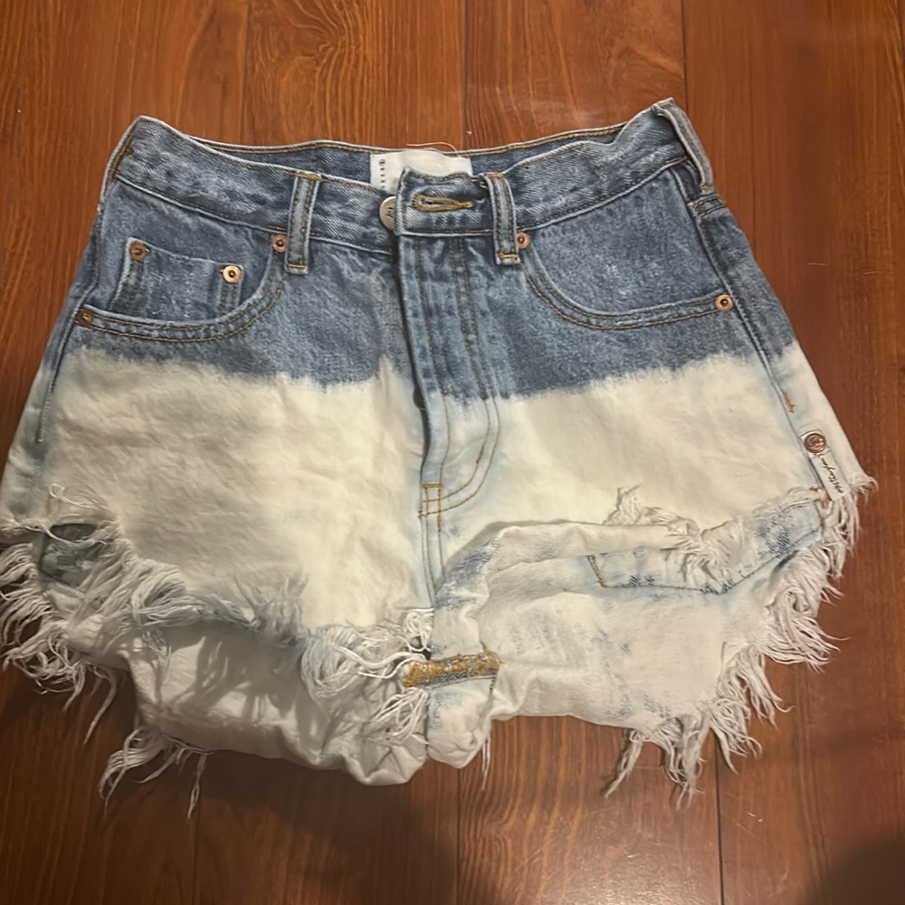 Jean shorts size 22 one teaspoon